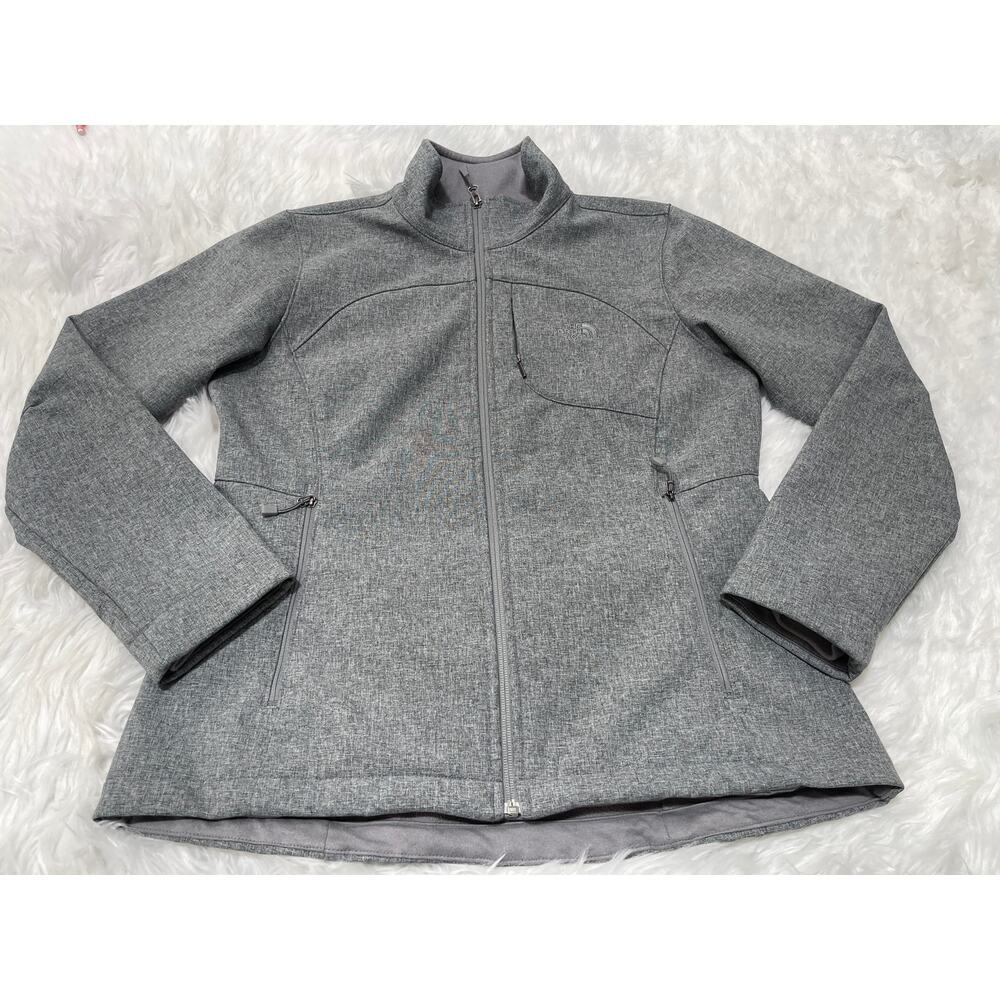 The North Face Apex Bionic Softshell Jacket Sz L Windwall Windproof Fleece